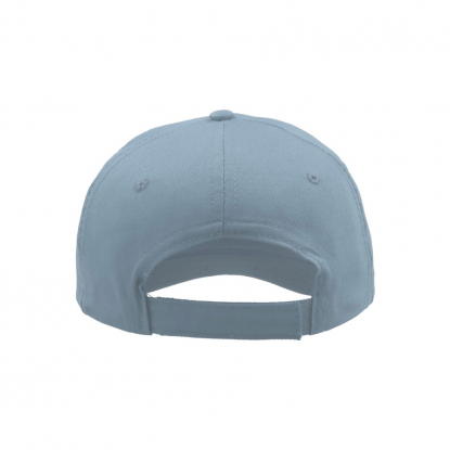 Бейсболка детская KID START FIVE, голубая, сзади