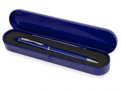 Ручка-стилус шариковая Фокстер, синяя, в футляре