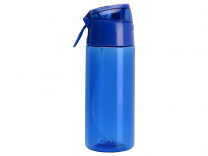 Спортивная бутылка с пульверизатором Spray, синяя