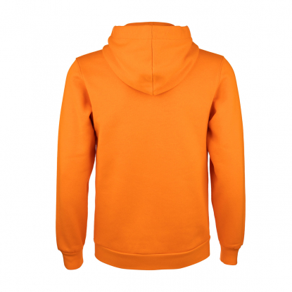 Толстовка на молнии с капюшоном RedFort 310, оранжевая, вид сзади
