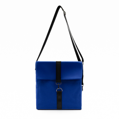 Шоппер Superbag Companion, синий с чёрным