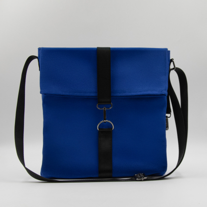 Шоппер Superbag Companion, синий с чёрным