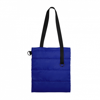Шоппер Superbag Bubble New, синий с чёрным