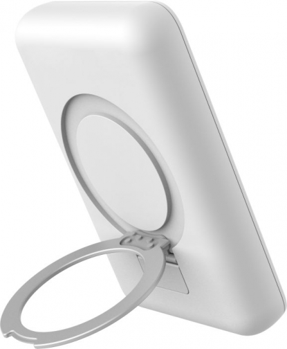 Беспроводная зарядная станция White 2в1 для Apple/Apple watch с покрытием Soft Touch, 10000 Mah