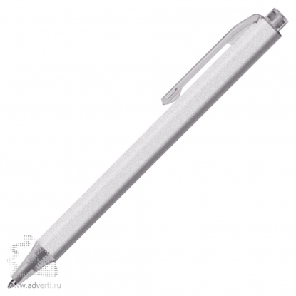 Шариковая ручка Brave Metal, серебристая