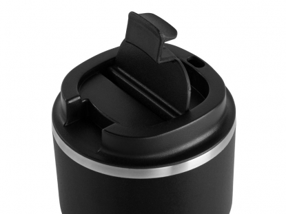Вакуумная термокружка с керамическим покрытием Coffee Express, черная