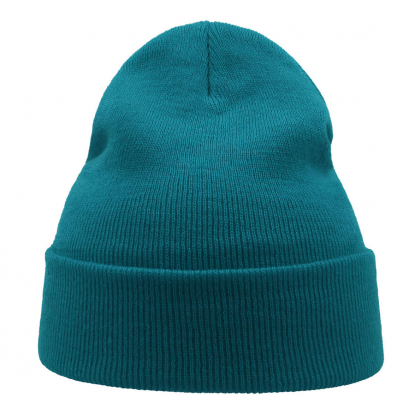 Шапка вязаная двойная Wind-S, морская волна