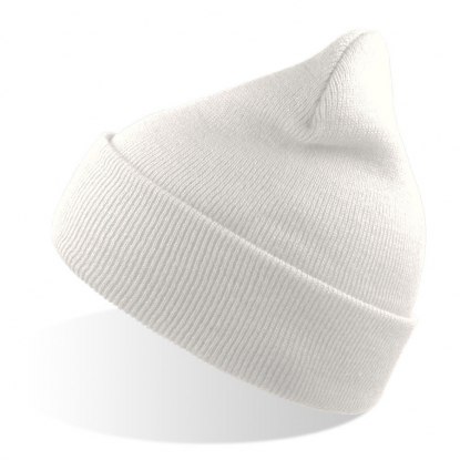 Шапка вязаная двойная Wind-S, белая