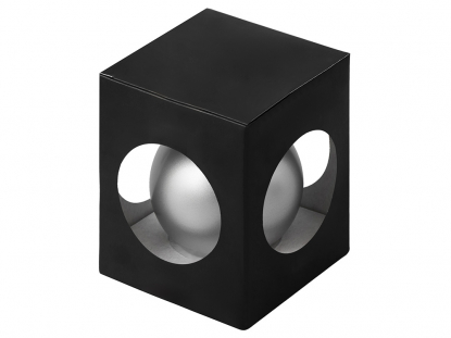 Стеклянный елочный шар Frozi, серебристый