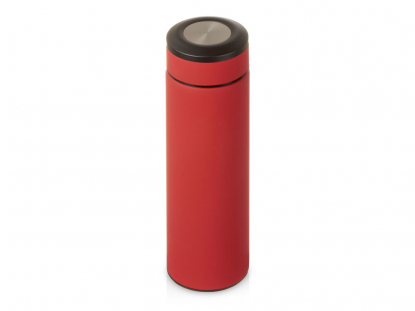 Вакуумный термос Vacuum Flask C1, soft touch, красный