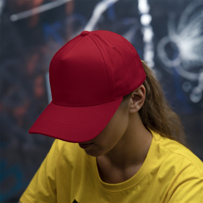 Бейсболка Breeze, темно-красная