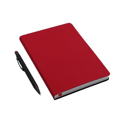 Набор Bplanner casual, черный с красным