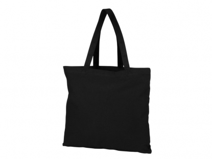 Сумка-оверсайз Jenny из хлопка 340 г/м2, черная