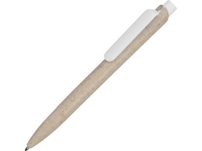 Ручка шариковая ECO W из пшеничной соломы, бежевая