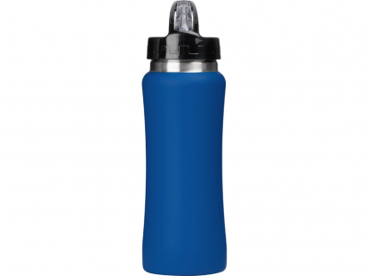 Бутылка для воды Bottle C1, soft touch, синяя