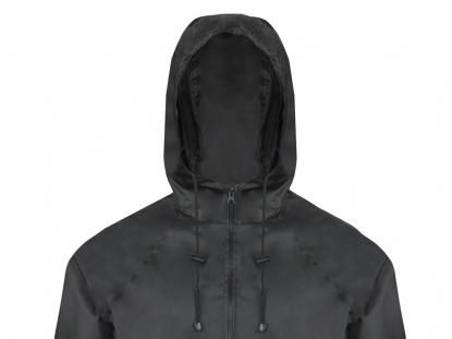 Дождевик Parka, унисекс, черный
