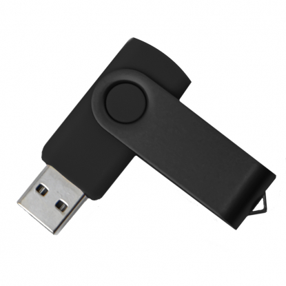 USB flash-карта DOT, черная