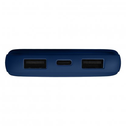 Внешний аккумулятор Universal, 10 000 mAh, темно-синий