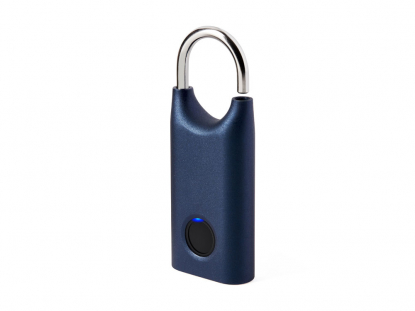 Замок с сенсором Noma Lock, темно-синий