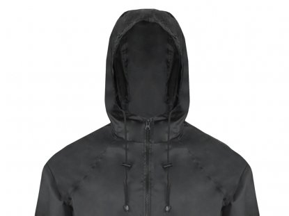 Дождевик Parka, унисекс, черный