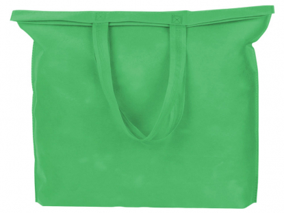 Сумка-оверсайз из спанбонда Overy, зеленое яблоко