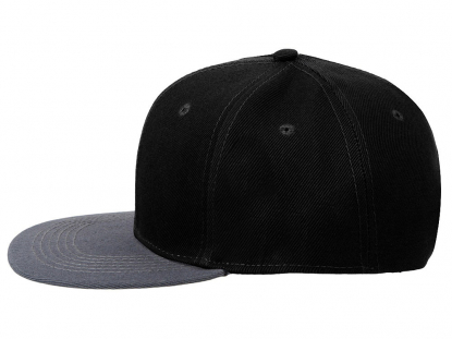 Бейсболка с прямым козырьком Los Angeles, серый меланж