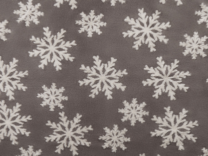 Плед Snowflake новогодний с капюшоном