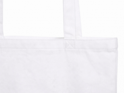 Сумка Кэррими 180 из хлопка, белая