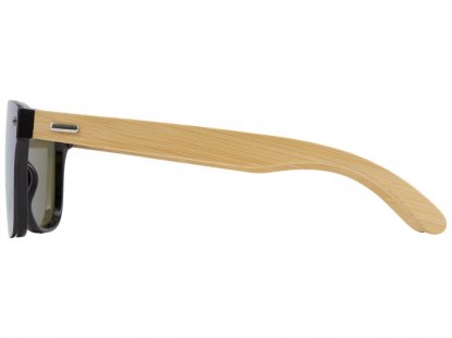 Очки солнцезащитные из бамбука с зеркальными линзами Rockwood Motion