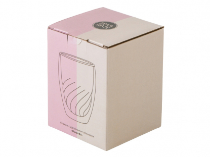 Стакан с двойными стенками Rwanda, коробка