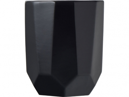 Кружка с гранями Amery, черная