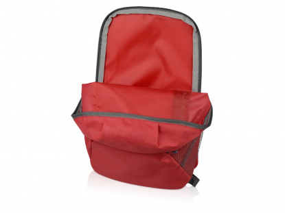 Рюкзак Fab, красный, в открытом виде