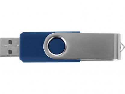 Флеш-карта Флэш С1, USB 2.0, темно-синяя