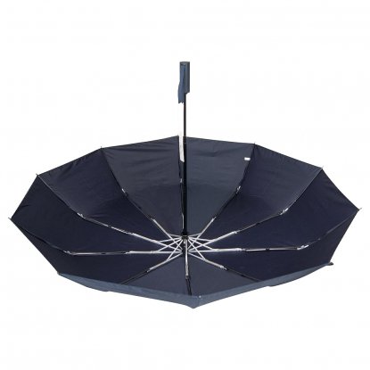 Зонт складной автоматический Forest Cardiff Safeclosing, темно-синий