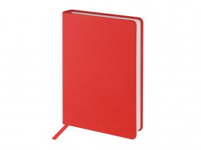 Ежедневник Carrara, недатированный А5, красный