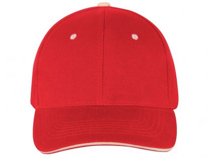 Бейсболка New Castle, красная