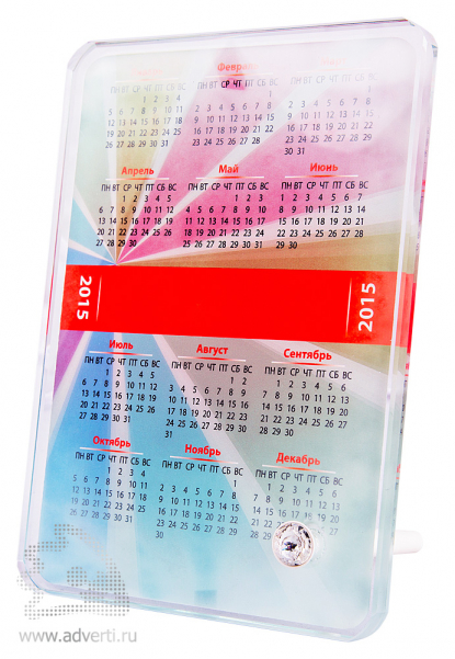 Настольный стеклянный календарь под сублимацию