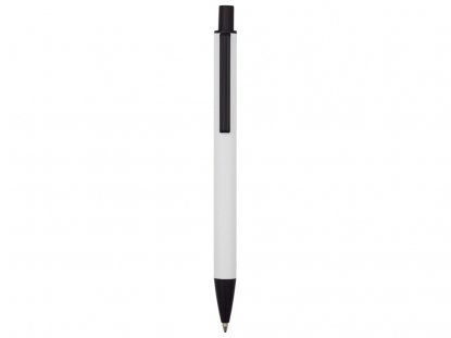 Ручка металлическая шариковая Groove M Recy, белая