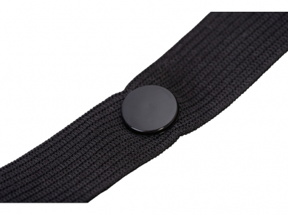 Сумка Fixy из переработанного хлопка 220 г/м2 с фиксирующей лентой, оранжевая