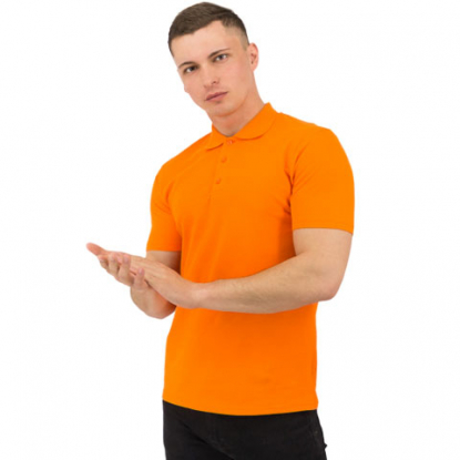 Рубашка поло Rock, мужская, оранжевая