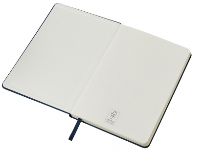 Бизнес-блокнот А5 С3 soft-touch с магнитным держателем для ручки, темно-синий