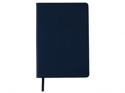 Бизнес-блокнот А5 С3 soft-touch с магнитным держателем для ручки, темно-синий