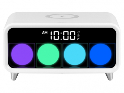 Часы с беспроводным зарядным устройством Timebox 1, вид спереди
