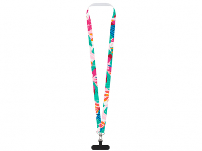 Лента под сублимацию для телефона с 2-мя карабинами, 2 см