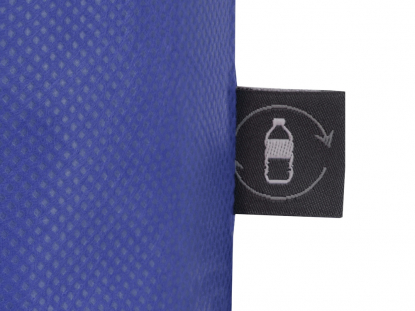 Сумка-шоппер Reviver из нетканого переработанного материала RPET, синяя