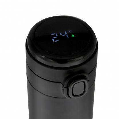 Термос Awangarda c дисплеем, чёрный