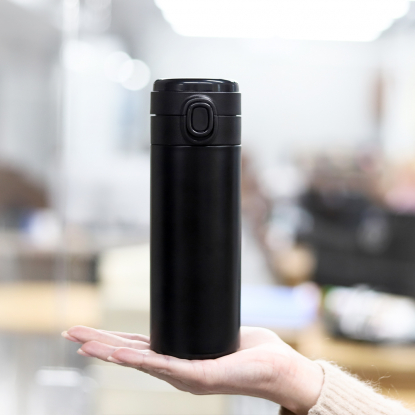 Термос Awangarda c дисплеем, чёрный