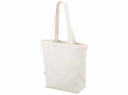 Сумка для шоппинга Cotton из переработанного хлопка, 280 г/м2, натуральная