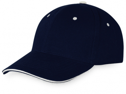 Бейсболка New Castle, темно-синяя