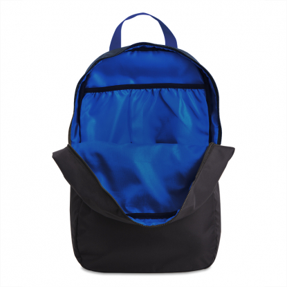 Рюкзак INTRO, черный с синим